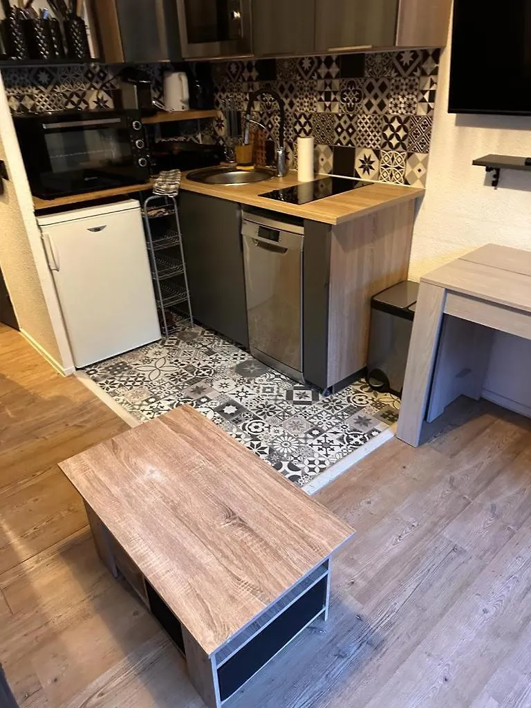Valfrejus Studio 19M2 Cosy 60 M Des Pistes Draps Non Compris Modane Apartment
